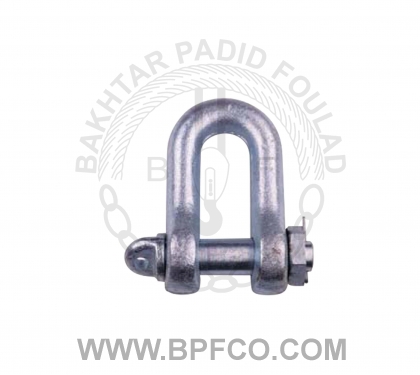5616Dee shackle with screw pin Kiswire Bolt and nut Shackle