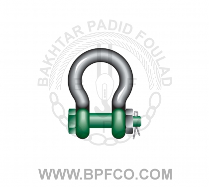 شگل نعلی پیچ و مهره ای5661G Green pin polar shackle گرین پین هلند شگل نعلی پیچ و مهره ای