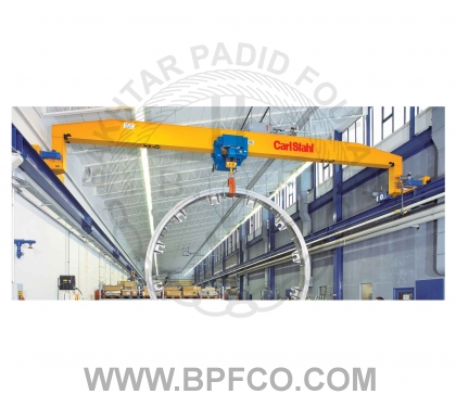 پل جرثقیل سقفی برقی single Girder overhead cranes  پل جرثقیل برقی