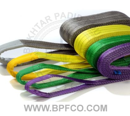 polyester flat webbing sling hedef halat Flat belt