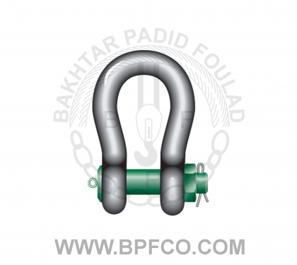 شگل نعلی پیچ و مهره ای5660G Green pin Heavy Duty shackle