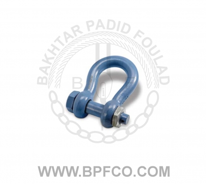 شگل نعلی پیچ و مهره ای5660Exoset Round sling shackle