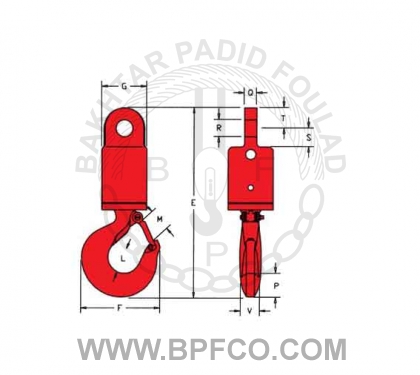 5506Swivel with Eye and Hook  sling