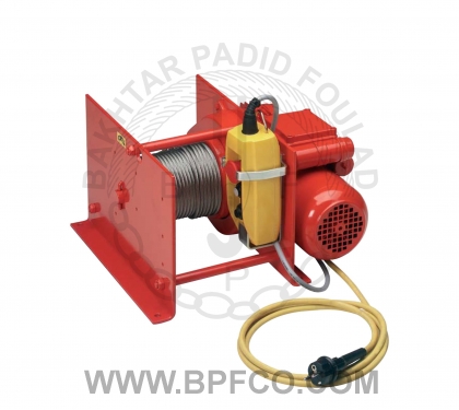 7608Electric or air -powred winch Typ 43/86  Electric wire rope winches
