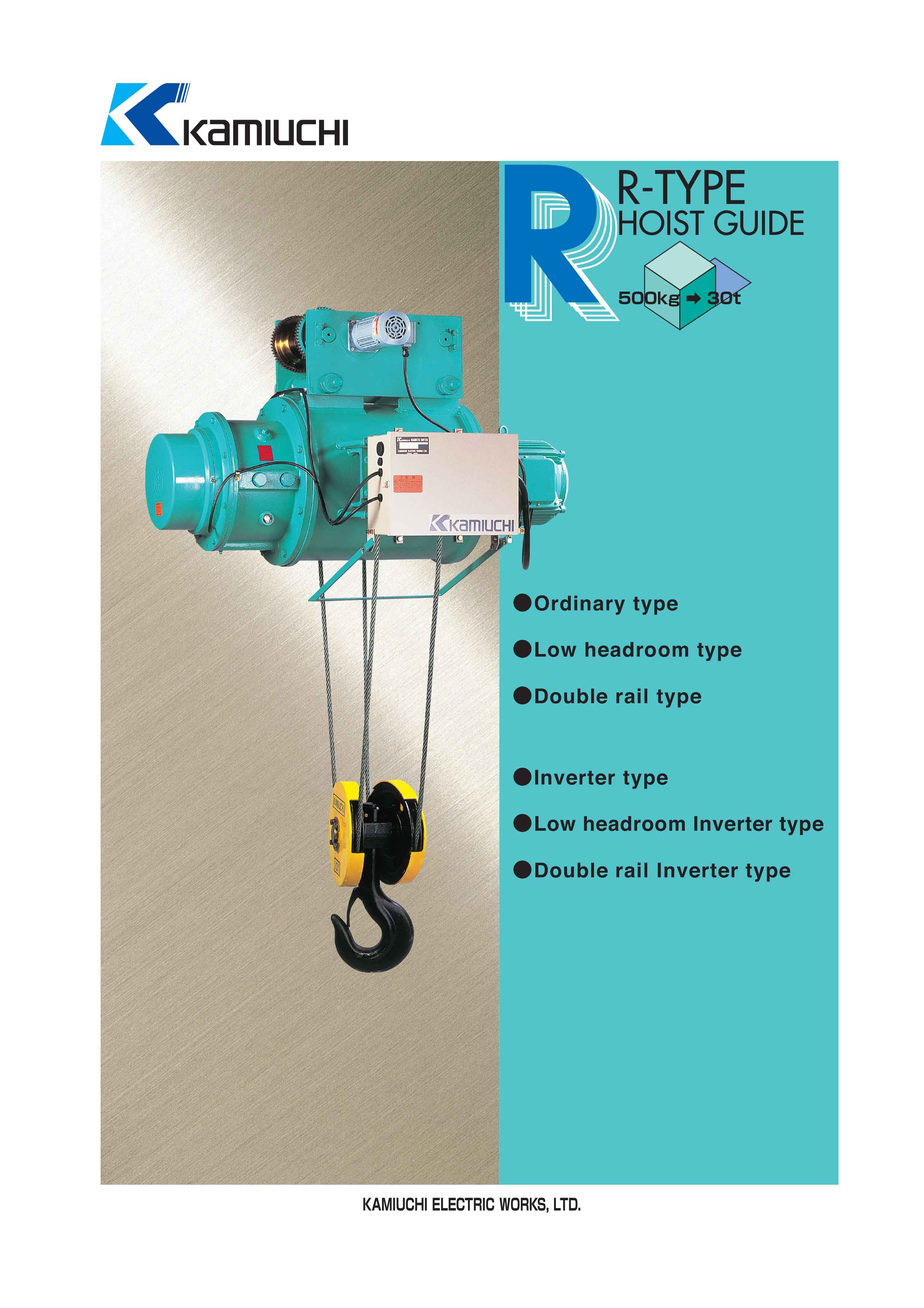 Electric wire rope hoist  