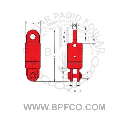 5504Swivel with and jaw  sling